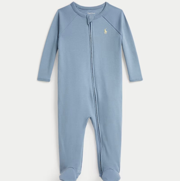 Cotton Interlock Footed Coverall