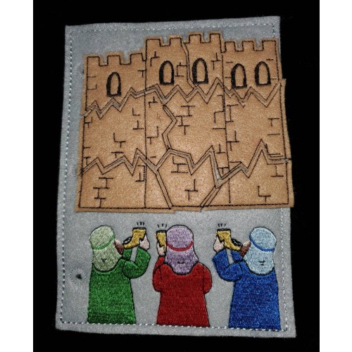 Wall of Jericho Quiet Book page (Basic)