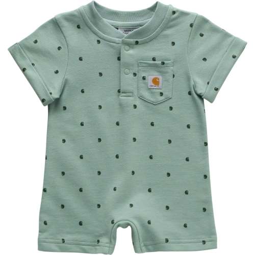 Carhartt Kid's Short-Sleeve French Terry Romper - Traditions Clothing & Gift Shop