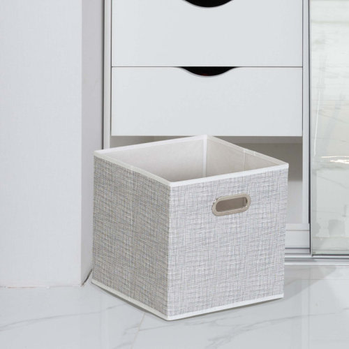 Wayfair Basics® Open Fabric Storage Bin Set & Reviews | Wayfair