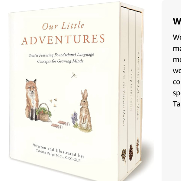 Our Little Adventures: Stories Featuring Foundational Language Concepts for Growing Minds (Tabitha Paige Children's Book Series)
