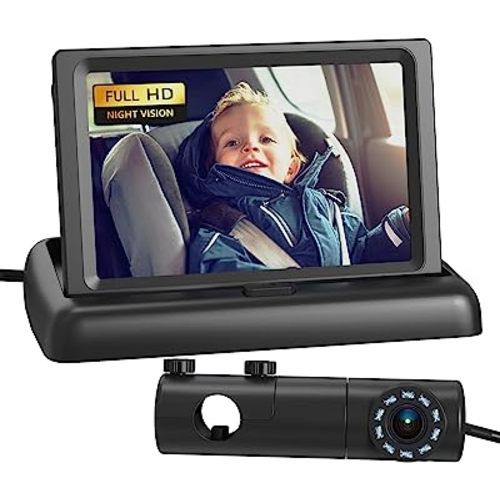 GROWNSY Baby Car Camera,Rear Facing to Observe Baby’s Every Move