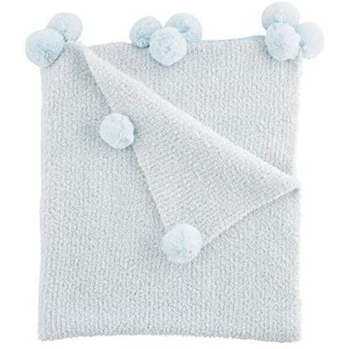 Blue Chenille Blanket