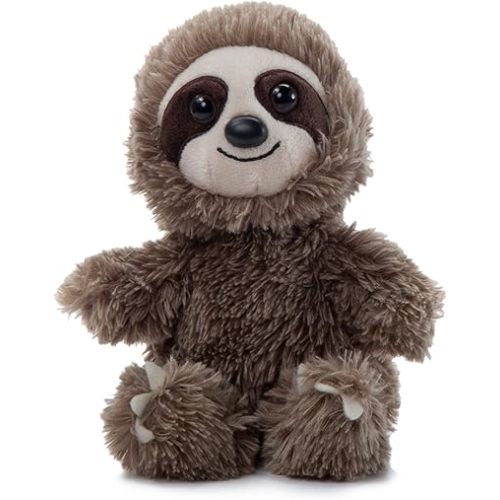 The Petting Zoo Sloth Stuffed Animal Plushie, Gifts for Kids, Wild Onez Babiez Zoo Animals, Sloth Plush Toy 6 inches