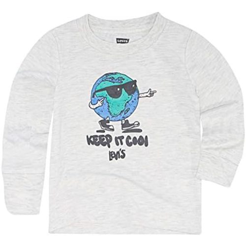 Levi's Baby-Boys and Baby Long Sleeve Graphic T-Shirt