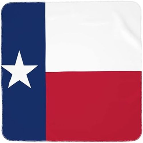 Flag of Texas Baby Blanket Receiving Blanket for Newborn Infant Swaddle Cover Toddler Neutral