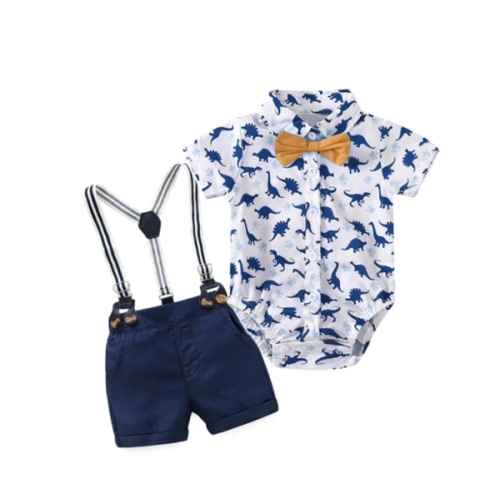 DINOSAUR Gentleman's Outfit - Hazel & Bo