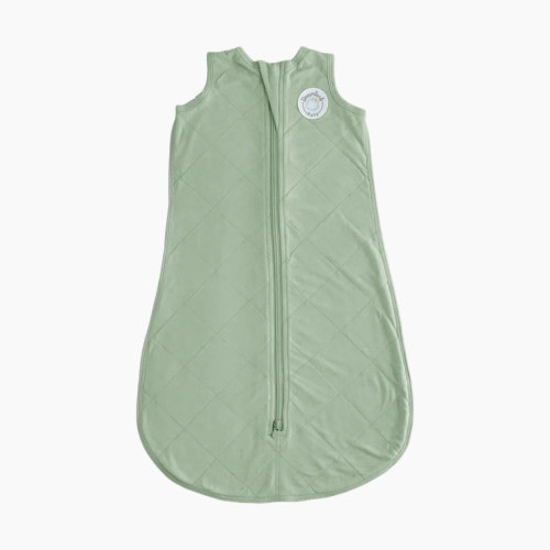 Dreamland Baby Co. Bamboo Classic Sleep Sack (Non-weighted) - Sage Green, 0-6 Months