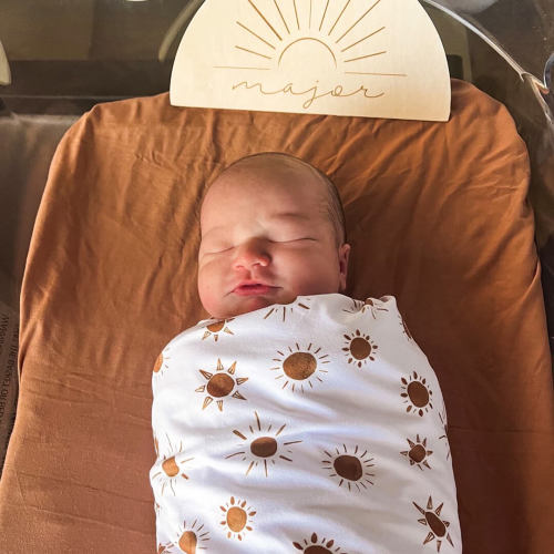 Desert Suns Oversized Swaddle Blanket