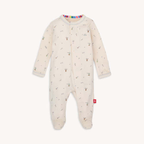fix it friends organic cotton magnetic parent favorite footie