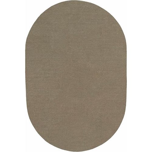 Non-Slip Thick Premium Felted Rug Pad Gripper for All Floors - Protective Cushion Providing Comfort and Softness Underfoot - Keep Your Area Rugs Safe and in Place - 6'9'' Oval
