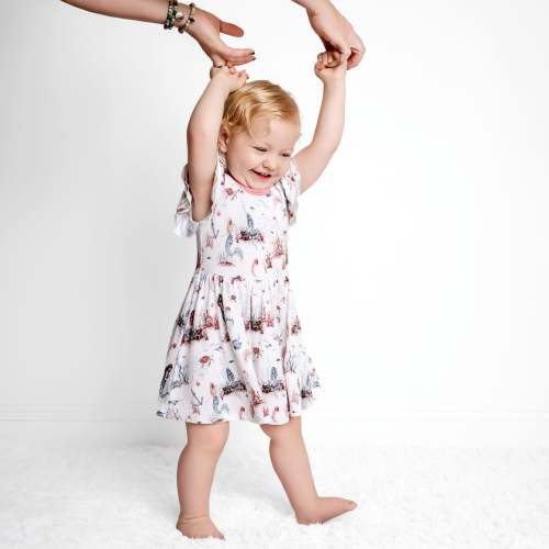 Mermaid Cove Twirl Dress 6-12M