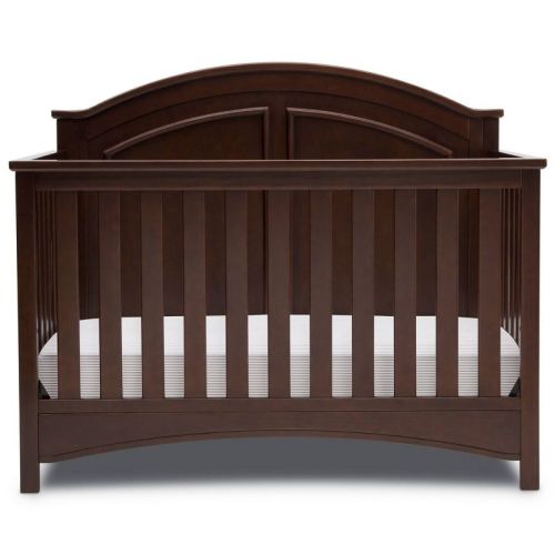 Delta Children Perry 6-in-1 Convertible Crib - Walnut Espresso