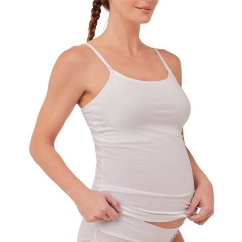 Pact Organic Cotton Camisole, for Easy Breastfeeding
