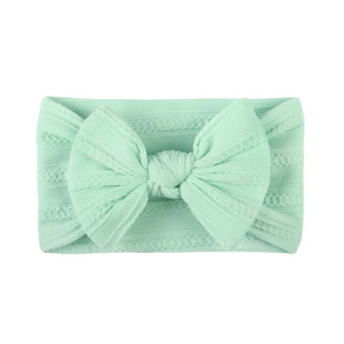 Herrnalise Kids Newborn Girls Baby Solid Headband Hair Band Bow Accessories Headwears