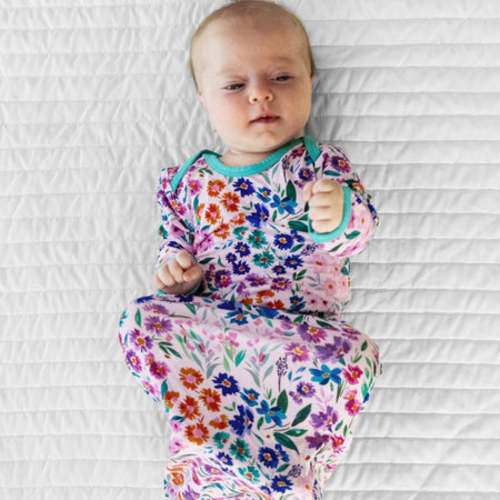 Sweet Pea Floral Infant Gown