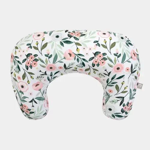 New Boppy Nursing Pillow- Pink Garden Flowers