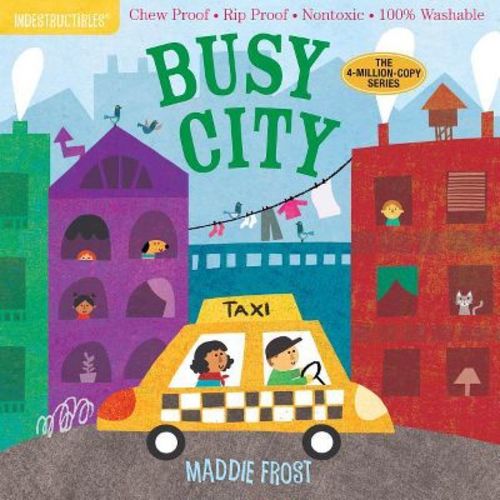 Indestructibles: Busy City - (Paperback)