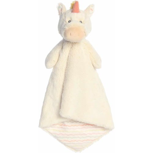Aurora® Snuggly Cuddlers Luvster™ Starlight Unicorn Luvster™ Baby Stuffed Animal - A Perfect Cuddle Companion for Naps and Bedtime - for Parents, Caregivers, and Baby Showers - White 16 Inches