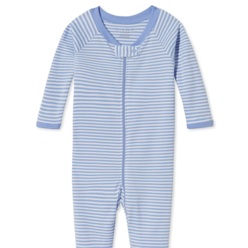 LAKE | Baby | Pima Cotton Pajamas | Hydrangea Baby Sleeper