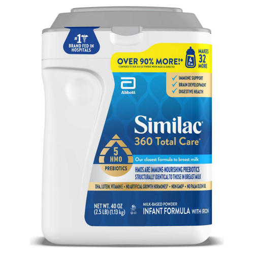 Similac 360 Total Care Infant Formula, 40 oz. - Sam's Club