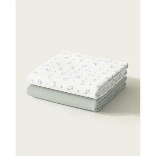 Saddlebrook Organic Crib Sheet Set