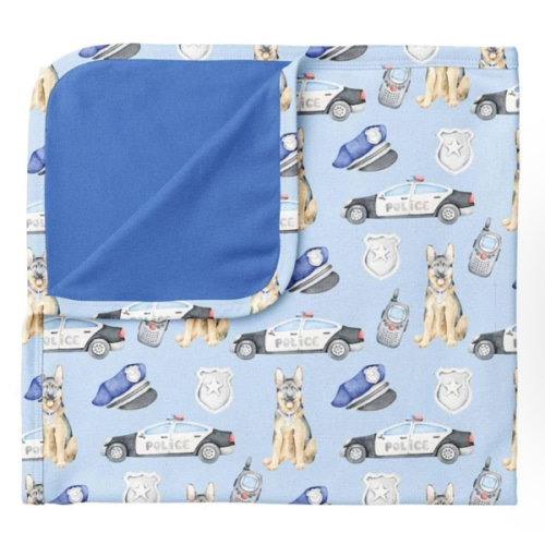 Police Officer Bamboo Blanket