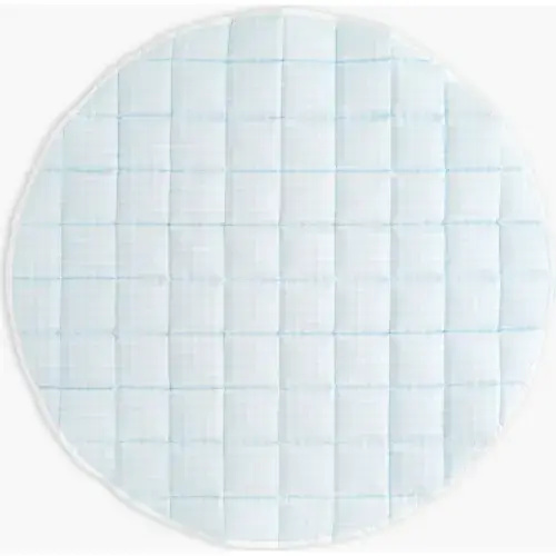 Picnic Gingham Play Mat, Blue - Gooselings Blankets & Quilts | Maisonette