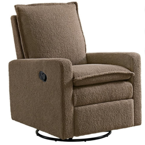 Soho Baby Coventry Glider Recliner -Boucle Teddy Brown
