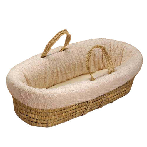 Cuddles & Kisses Cozy Moses Basket (Color: Ecru)
