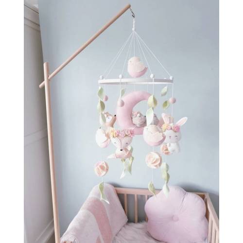 Woodland Mobile Felt Mobile Crib Mobile Cot Mobile - Etsy