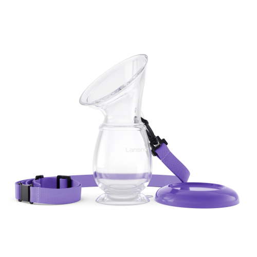 Lansinoh Silicone Breast Pump for Breastfeeding Moms, 4 fl oz