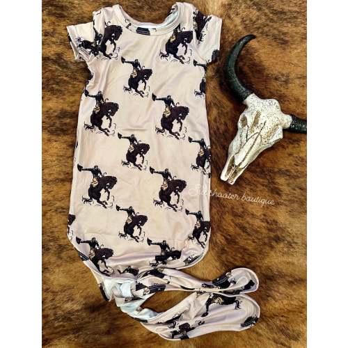 Bronc rider baby sleep sack