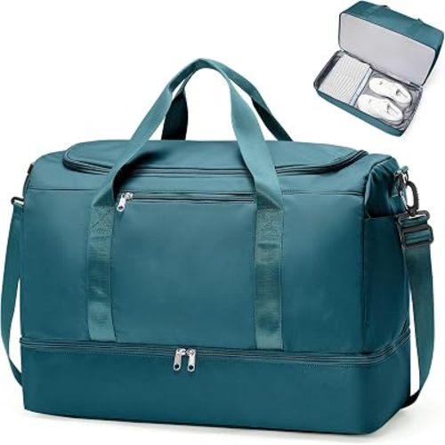 Extra Large Travel Duffel Bag, Carry-On Weekender Bags for Women Travel