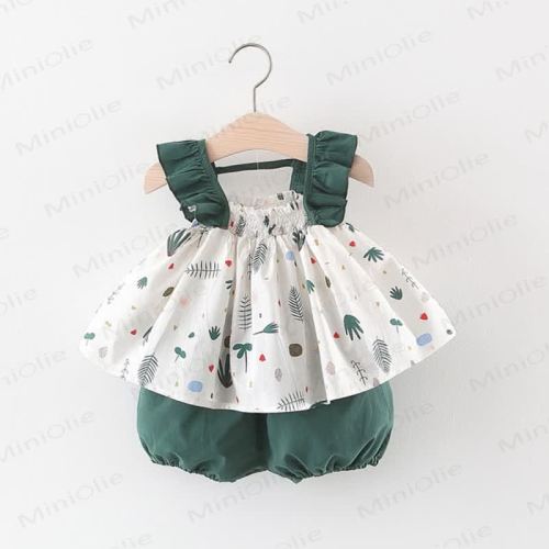 Baby 2-Piece Comfy Plant Strap Set