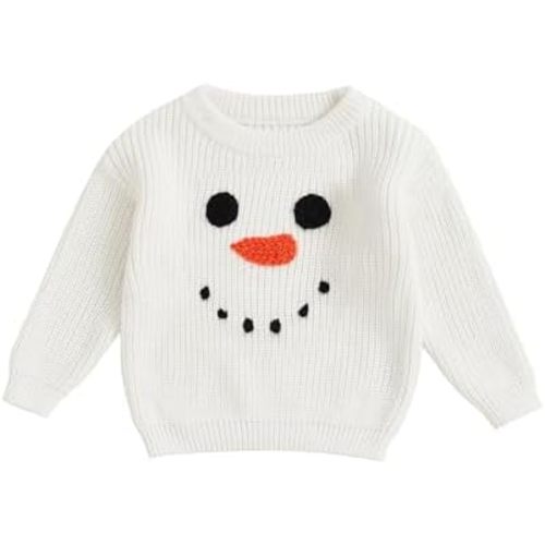 Toddler Infant Newborn Baby Boy Girl Sweater Homemade Rolls Knit Crewneck Pullover Sweatshirt Thanksgiving Outfit