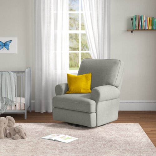 Brunswick Upholstered Swivel Reclining Glider