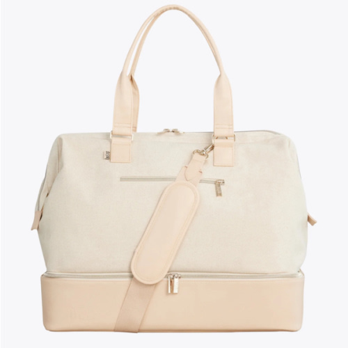BÉIS 'The Weekender' in Beige - Beige Travel Bag & Overnight Bags