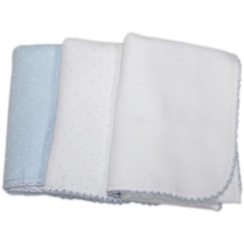 Kissy Kissy Baby Sets Dots Three Pack Of Burp Pads
