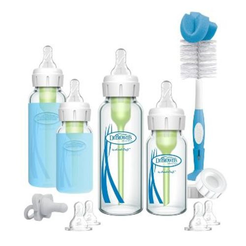 Dr. Brown's Anti-colic Options+ Glass Baby Bottle Set - 18ct