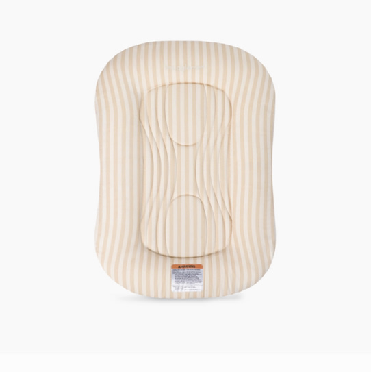 Infant Lounger Wave | Oat Stripe