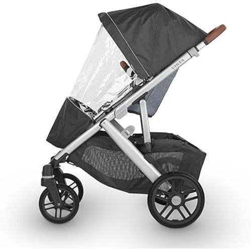 UPPAbaby Performance Rain Shield for Vista and Cruz Strollers / Waterproof and Windproof Coverage / Ventilated Design / Quick Attachment / Easy Access to Child
