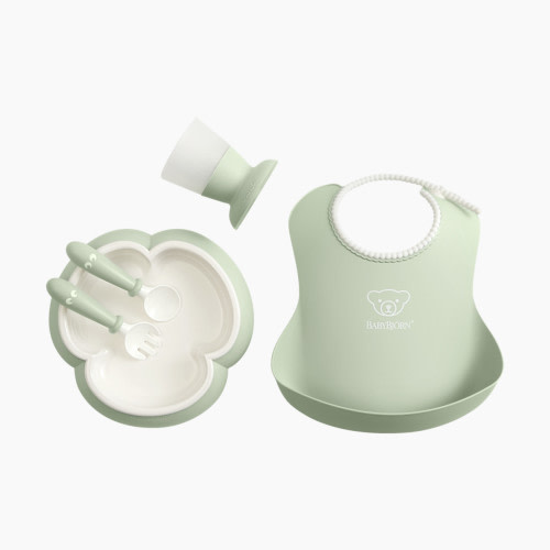BabyBjörn Baby Dinner Set - Powder Green