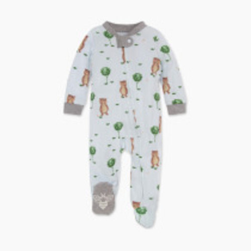 Burt's Bees Baby Organic Sleep & Play Footie Pajamas - Storybook Bears, 6-9 Months