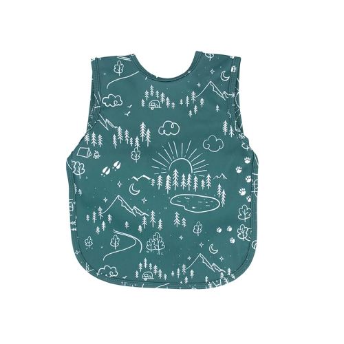 BapronBaby Pine Forest Bapron - No Neck Tie Safer, 6m+