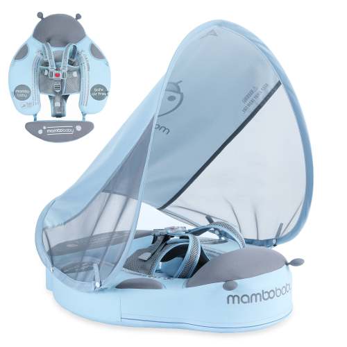 Mambobaby Pool Float with Canopy and Tail Ladybug