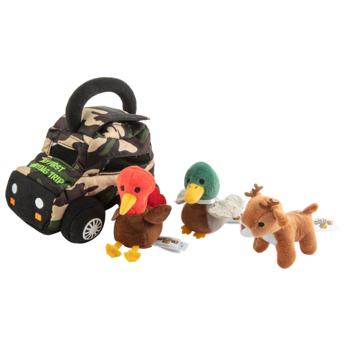 Bass Pro Shops My First Hunting Trip Interactive Plush Play Set