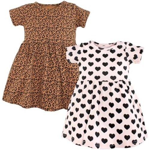 Luvable Friends Hudson Baby Sleeveless Dresses 2pk