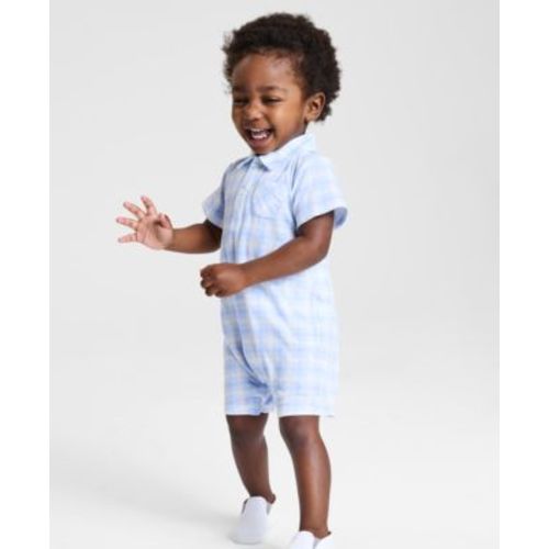 Baby Boys Friendship Plaid Sunsuit, Created for Macy's