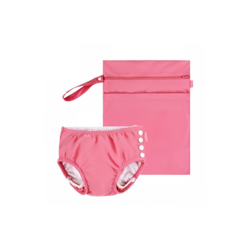 Adjustable Swim Diaper Set, 6-12M
